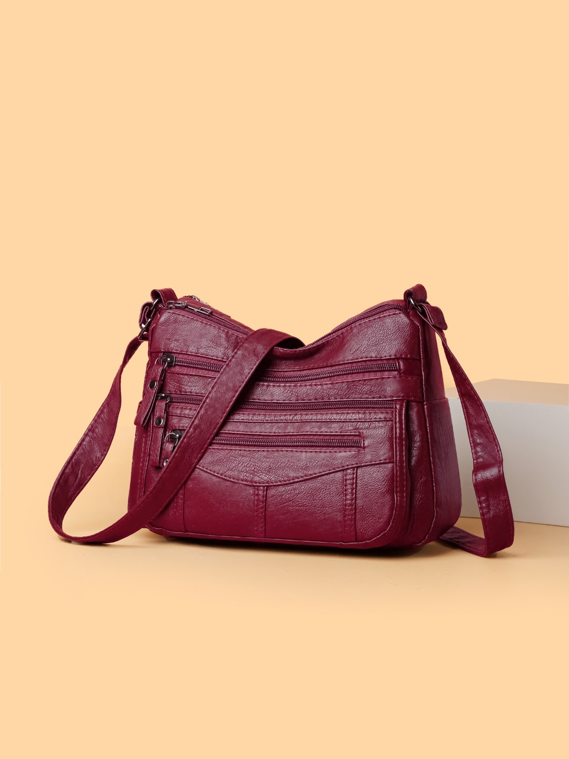 Multi-Compartment Crossbody Bag| Women's handbag|Merun