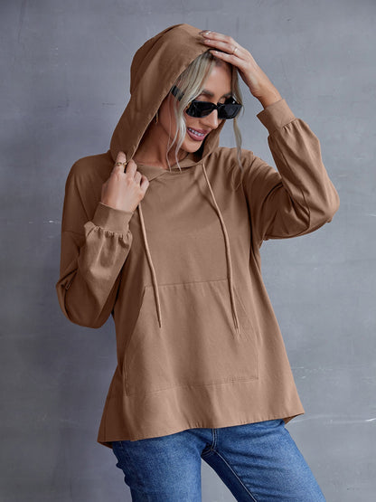 Ivy_Lane_Drawstring_Pocketed_Dropped_Shoulder_Hoodie | womens grey sweatshirt
